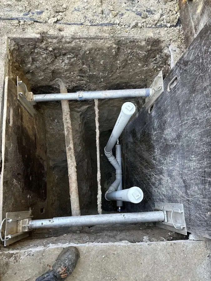 Experienced plumber completing Gas Line Repair work in Aledo